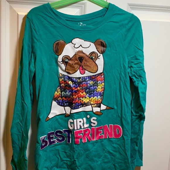 1989 Place Other - Teal t-shirt dog pug